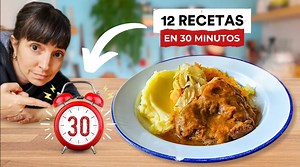 Recetas que se hacen en 30 minutos (ideas fáciles y rápidas) Es un video con un montón de ideas para cocinar platos deliciosos en 30 minutos, son recetas muy simples que te van a encantar. Si quieres aprender cómo cocinar rápido, recetas rápidas y de manera creativa, has llegado al lugar indicado. En este video, te voy a enseñar 12 recetas que hago en 30 minutos, que te van a permitir sacar el máximo provecho de tu tiempo. 🎉⚡ Nuevo ebook de recetas en 30 minutos🎉⚡: https://almacen.paulinacocin