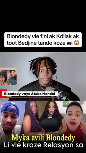 Blondedy vle fini ak Kdilak ak tout Bedjine tande koze wi 😱 #beewens #blondedyferdinand #byenblan #bedjineofficiel #kdilak_mesajea