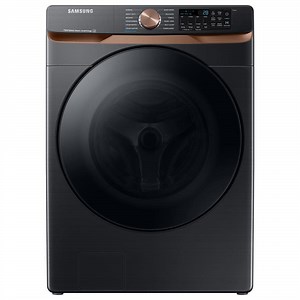 Reviews for Samsung 5 cu. ft. Extra-Large Capacity Smart Front Load Washer in Brushed Black with Super Speed Wash and Steam | Pg 1 - The Home Depot