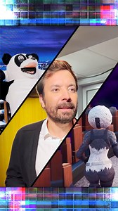 Hashtag the Panda enters the #TonightAtTheRock metaverse in Fortnite! #ad Powered by Samsung! | The Tonight Show Starring Jimmy Fallon