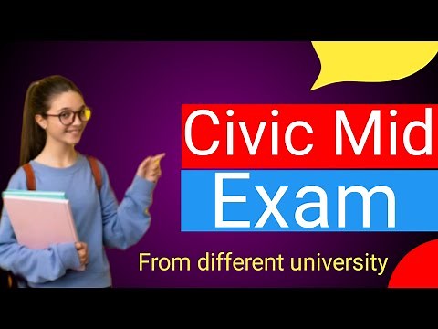 Civic Mid exam from different university