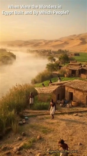 The builders of the pyramids were skilled native African Egyptians, not foreign slaves #archaeology #ancientworld #ancientcivilizations #historyeducation #HistoryFacts