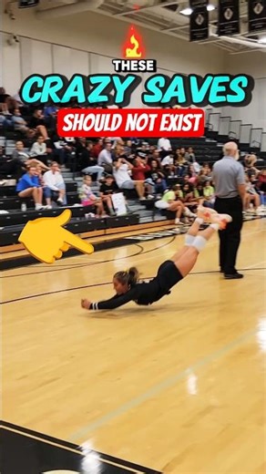 These Volleyball Saves Should Not Exist