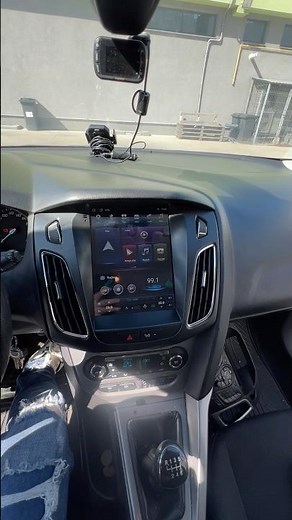 Install android tesla radio Ford focus MK3 4GB RAM 64GB carplay android auto, reverse camera