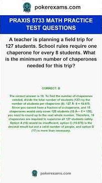 Praxis 5733 Math Practice Test Questions 🧠📘 | PASS Fast with Real Exam Questions & Answers!