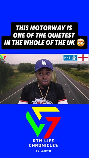 M45 The UK’s Quietest Motorway… Why Is It Empty? #shorts #viral #driving #foryou #england #uk