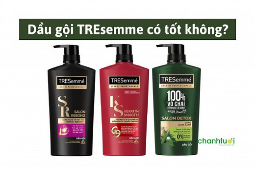 Review dầu gội TRESemmé chi tiết nhất nên đọc trước khi mua