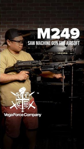VFC M249 SAW Machine Gun GBB Airsoft BACK IN STOCK! #asmr