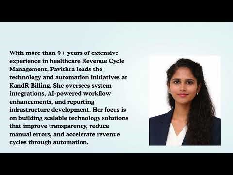 Pavithra MR - Chief Technology Officer CTO