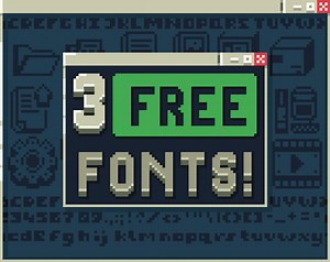 Pixel Art Fonts! (Basic Pack) by Pixel Overload