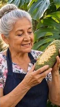 ¿Sabías que la Monstera Deliciosa Produce un Fruto Comestible? #plantas #fruta #monstera