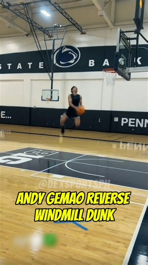 Andy Gemao Dunks at PennState #basketballshorts #basketballhighlights #pba #fypp #viral