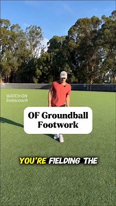 Outfielders who master groundball footwork instantly look smoother, faster, and more confident. Hearing it from a Stanford player hits different because this is the level where details actually matter. The right steps help you stay in rhythm, stay behind the ball, and get rid of it on time. If you want to play at the next level, start dialing in the small pieces now. They make the biggest difference when the ball finds you 💯 #baseballtraining #outfieldwork #footworkdrills #highschoolbaseball #s