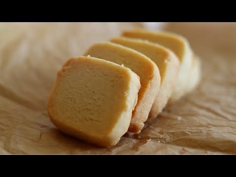 3-Ingredient Butter Cookies Recipe
