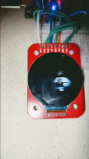 live streaming camera to a TFT round screen!?!?! (tutorial soon!!)