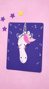 FootPrint Art | Unicorn footprint idea 🦄💫 | LuluMake