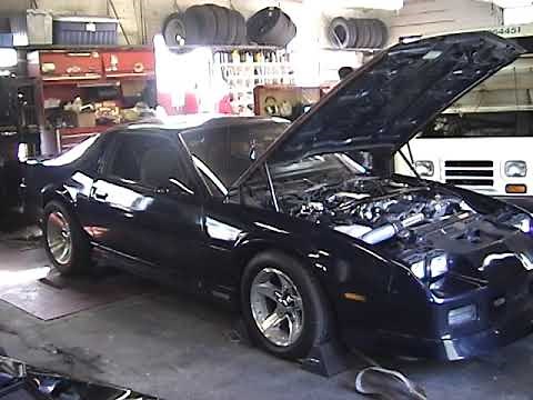 1986 camaro 305 Procharged TPI dyno