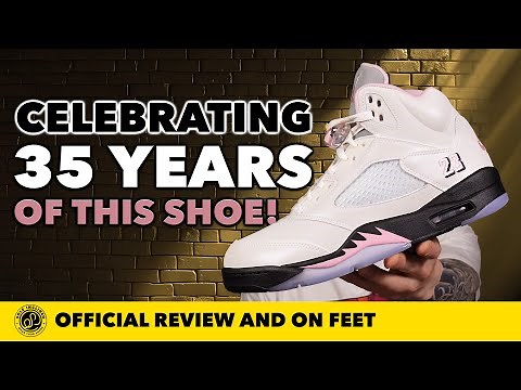 Air Jordan 5 'Medium Soft Pink' Celebrates 35 Years of the Jordan 5! In Depth Review and On Feet.