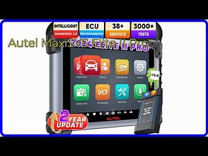 REVIEW (2024): Autel MaxiSYS Elite II Pro. ESSENTIAL details.