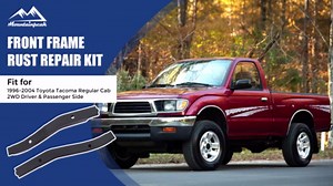 Mountainpeak Front Frame Rust Repair kit Fit for 1996-2004 Toyota Tacoma Regular Cab 2WD