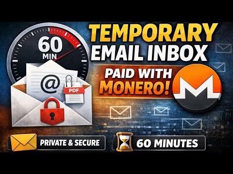 NeroMail: 60-Minute Temporary Email — Paid with Monero (Privacy Demo)