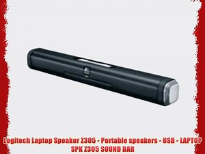 Logitech Laptop Speaker Z305 - Portable speakers - USB - LAPTOP SPK Z305 SOUND BAR