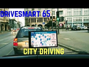 City driving Garmin Drivesmart 65