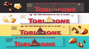 Toblerone Milk Chocolate Bar with Honey and Almond Nougat, 3.52 oz