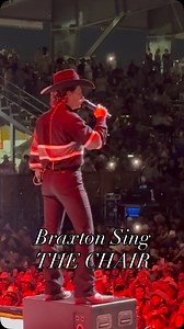 2.1K views · 599 reactions | Braxton sing The Chair by the King George Strait at the Pasadena rodeo! | 93Q Houston | Facebook