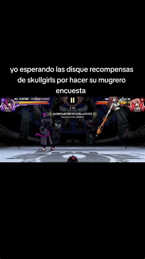 Encuesta sobre los personajes de Skullgirls