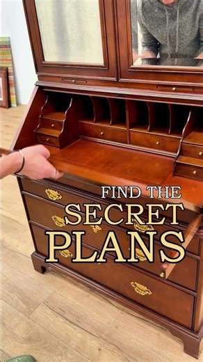 This desk puts the "SECRET" in Secretary #shorts #mystery