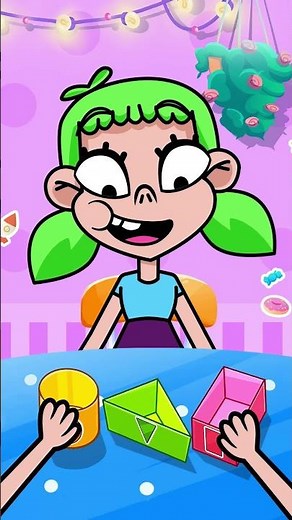 Kids learn shapes with food 🍕🍎 Fun and easy learning #forkids #educational #preschool