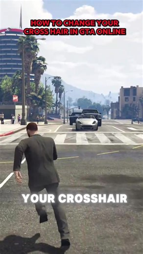 how to change your crosshair in GTA online ##gta##gaming##gtaonline##fyp