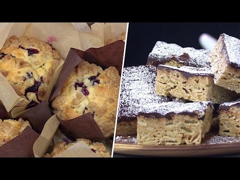 Blueberry Crumb Muffins and Muddy Buddy Bars: Get the Recipes!