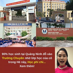 Chào Quý phụ huynh, mình là Hoà (GV dạy Toán 10 năm tại Quảng Ninh). Hè này mình cùng chị gái (là cô Oanh trường Chuyên Ams) mở lớp dạy Toán online. Học phí niêm yết 2 chị em thống nhất là 33k/buổi. Với kinh nghiệm hàng chục năm đi dạy của 2 chị em, mình cam kết các con vào học sẽ giỏi toán tận gốc, yêu thích môn toán, bạn yếu sẽ có lộ trình cải thiện riêng. Bạn nào xác định thi vào Trọng Điểm, Chuyên Hạ Long, Hòn Gai,.. cô cũng có giáo trình dạy riêng biệt. Đặc biệt, 2 chị em có xuất bản 1 bộ "