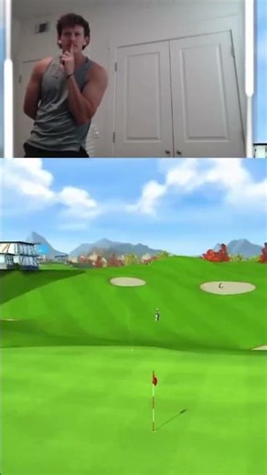 Wii golf or Kinect Golf? #kinectsports #wiigolf #wiisports #twtichstreamer #stilkes #golf