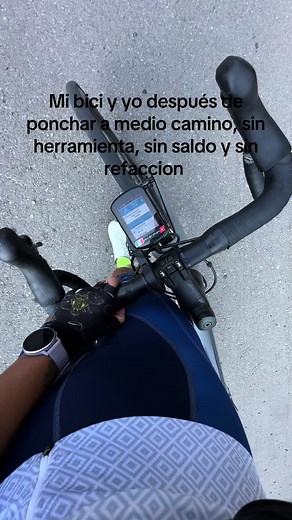 Esa experiencia recomiendo saltársela, siempre lleven su refacción jajaja 😹 #bikelife #ciclismoderuta #pinchazorueda #funnymoments