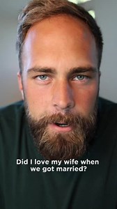 48K views · 4.9K reactions | Did I love my wife when we got married? If you want support from a community of men rebuilding their marriages, click the link in my bio to apply for a spot in the Grounded Men’s Community App. | Brandon Talks Marriage | Facebook