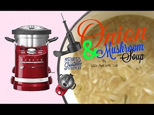 KitchenAid cook processor ARTISAN - Onion Soup with Mustard recipe FIRST TRY like THERMOMIX TM5