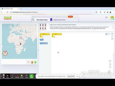 How to Code- Hour of Code Mind Map