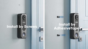 ZUMIMALL 2K Wireless Doorbell Camera: 2K FHD, AI Detection, Anti-Theft & Waterproof