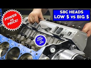 CHEAP, EBAY SBC ALUM HEAD TESTS-ARE THE LOW BUCK CHEVY HEADS WORTH THE PRICE? SPEND MORE FOR AFRS?