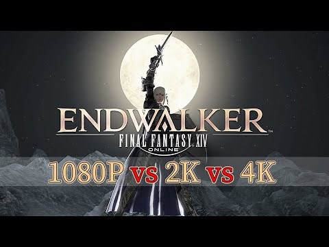 Endwalker Benchmark: 4K vs 2K vs 1080p (Ryzen 3700X + RTX 3070) | Final Fantasy XIV