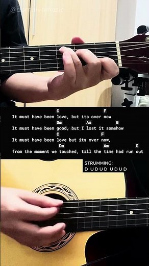 It Must Have Been Love - Roxette | Easy Guitar Chords Tutorial For Beginners #guitarlesson