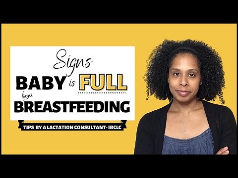 Signs Baby is Full From Breastfeeding | How To Tell Your Baby Is Done Breastfeeding