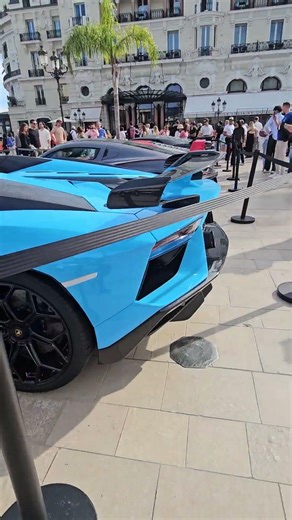 AVENTADOR SVJ 🤩#lamborghini #asmrshortsfeed #automobile #shorts #billionaire #monaco #casino #asmr