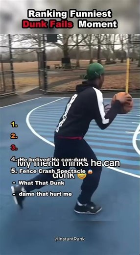Ranking Funniest Dunk Fails Ever 🤯
