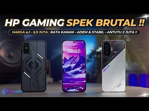 7 Rekomendasi HP GAMING 4-5 JUTAAN TERBAIK 2025