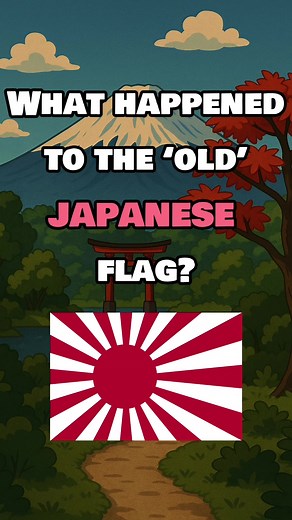 La historia de la bandera japonesa del Sol Naciente