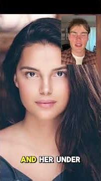 How to do mewing to develop your face upwards and forward like Inde Navarrette #glowup #looks